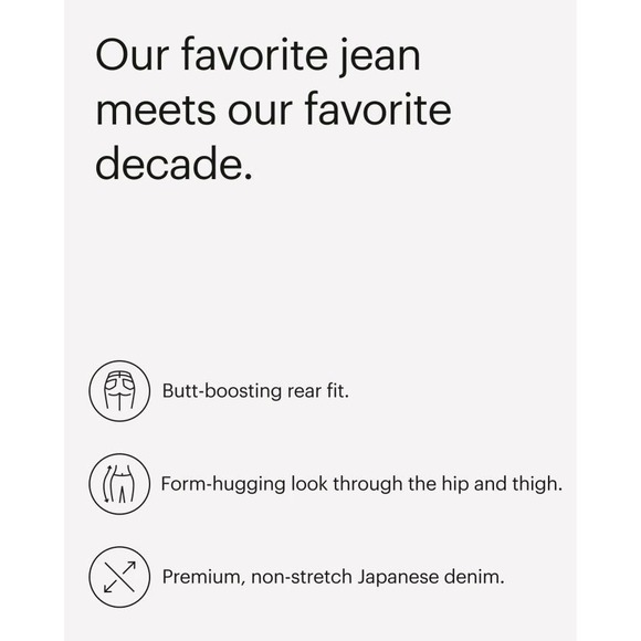 Everlane Women's Straight Leg Jeans - Dark Gray - Picture 5 of 14